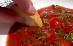 Закуска к шашлыку получается невероятно вкусная