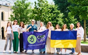 Команда сети медицинской лаборатории CSD LAB сдала плазму в поддержку украинцев