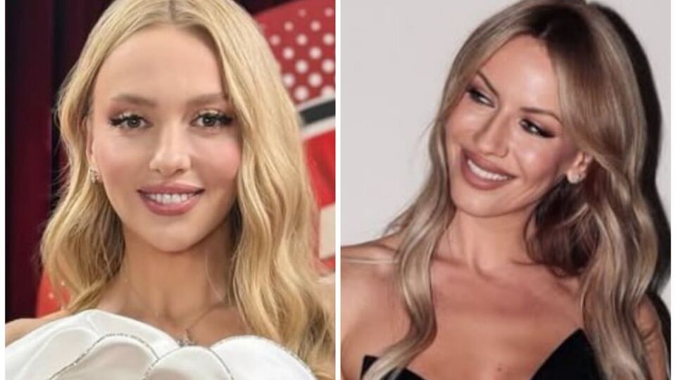 Свои длинные ноги Полякова и Никитюк часто публикуют в сети