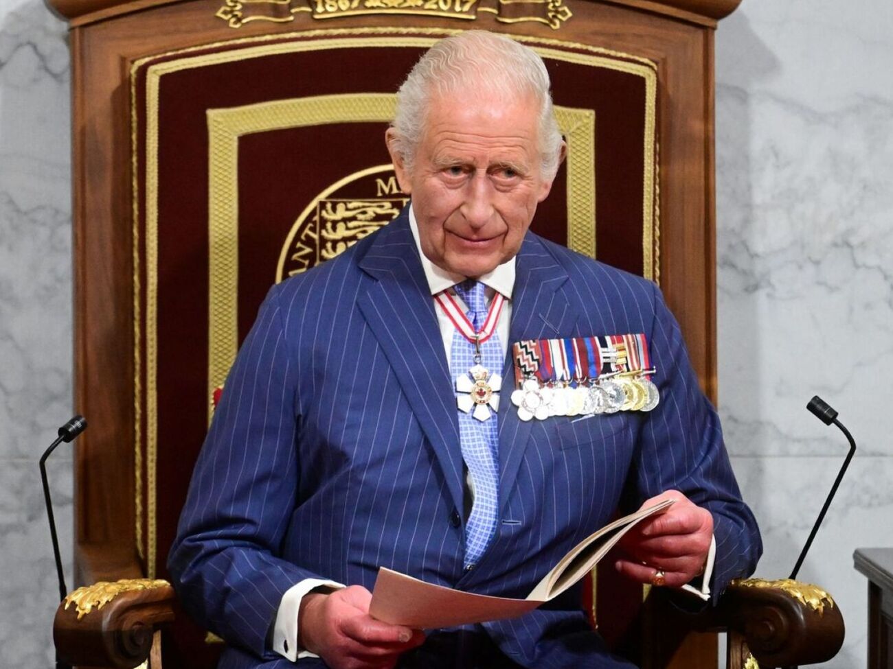 Чарольз III провел аудиенцию с Матвийчук