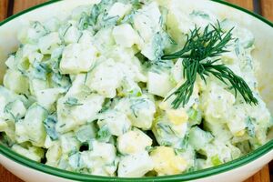 Для салату вам знадобиться 550 г кабачків