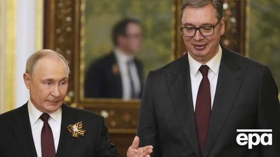 Вучич ездил на парад в Москву 9 мая