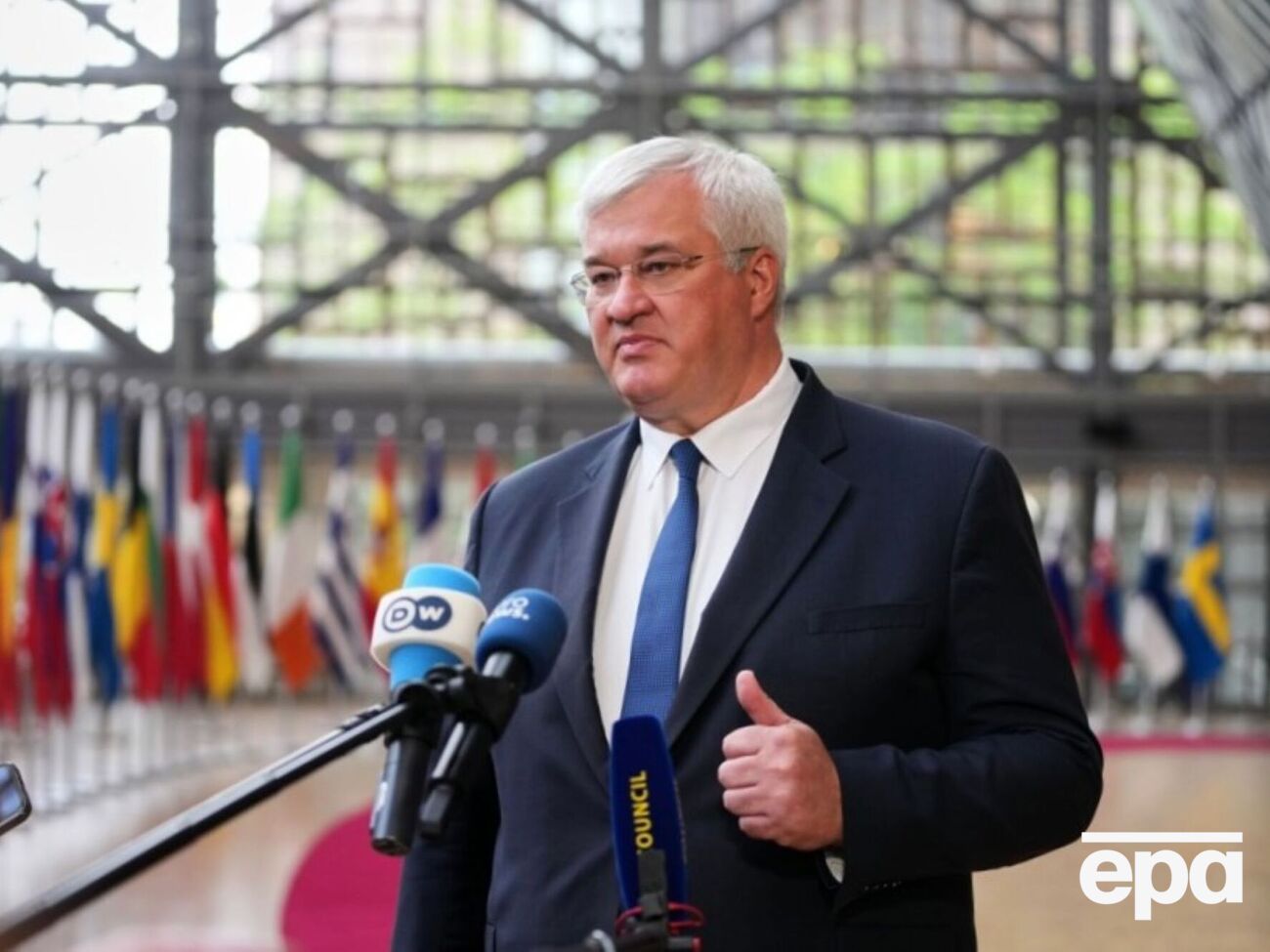 Міністр наголосив на потребі посилення тиску на РФ