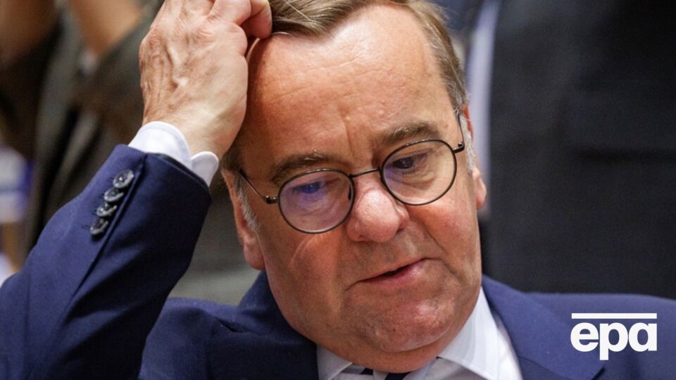 Писториус подчеркнул, что Путин не хочет прекращать войну против Украины