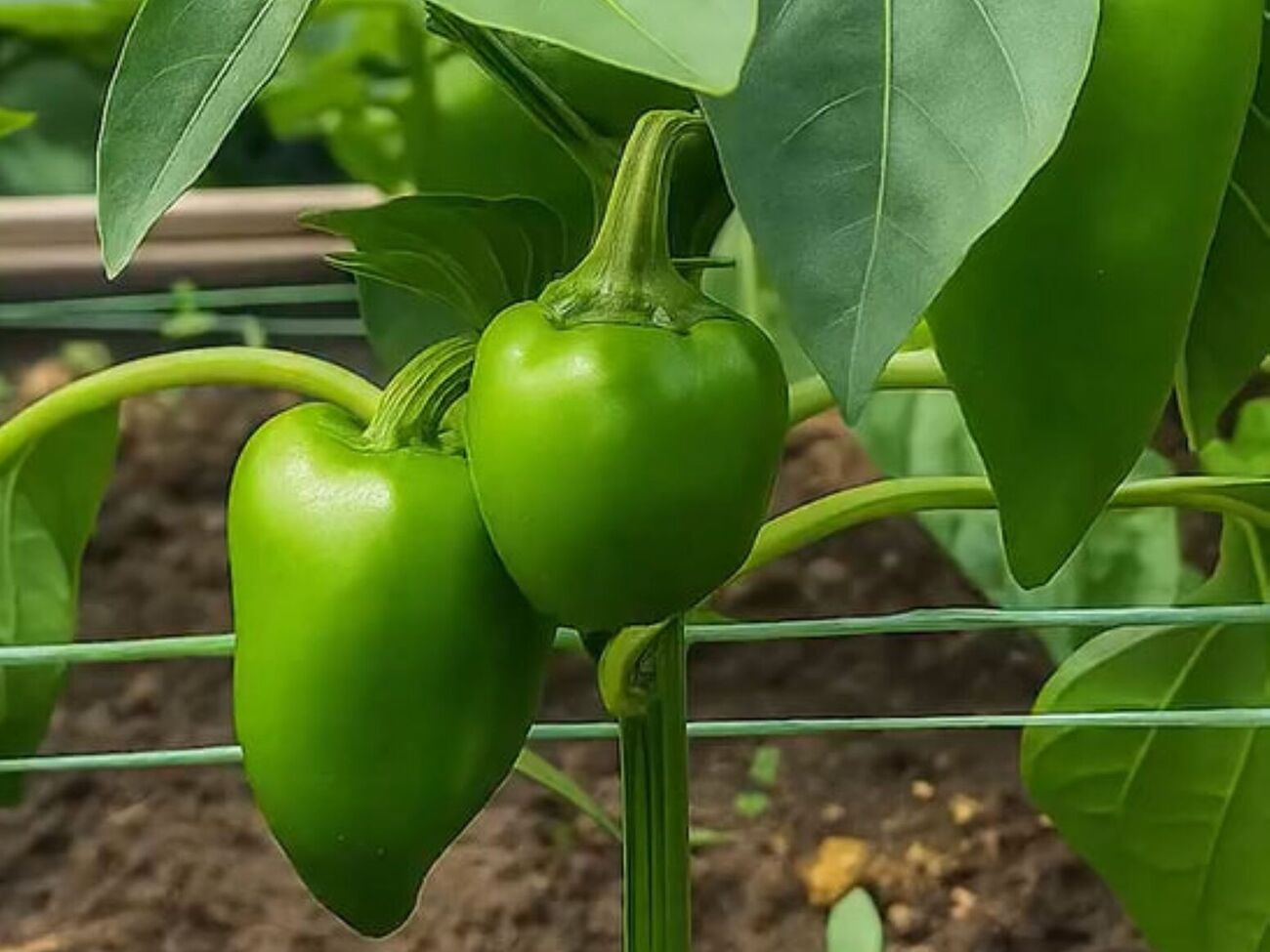 В первую очередь с перцев нужно удалить все пасынки и листья, которые растут до первого междоузлия