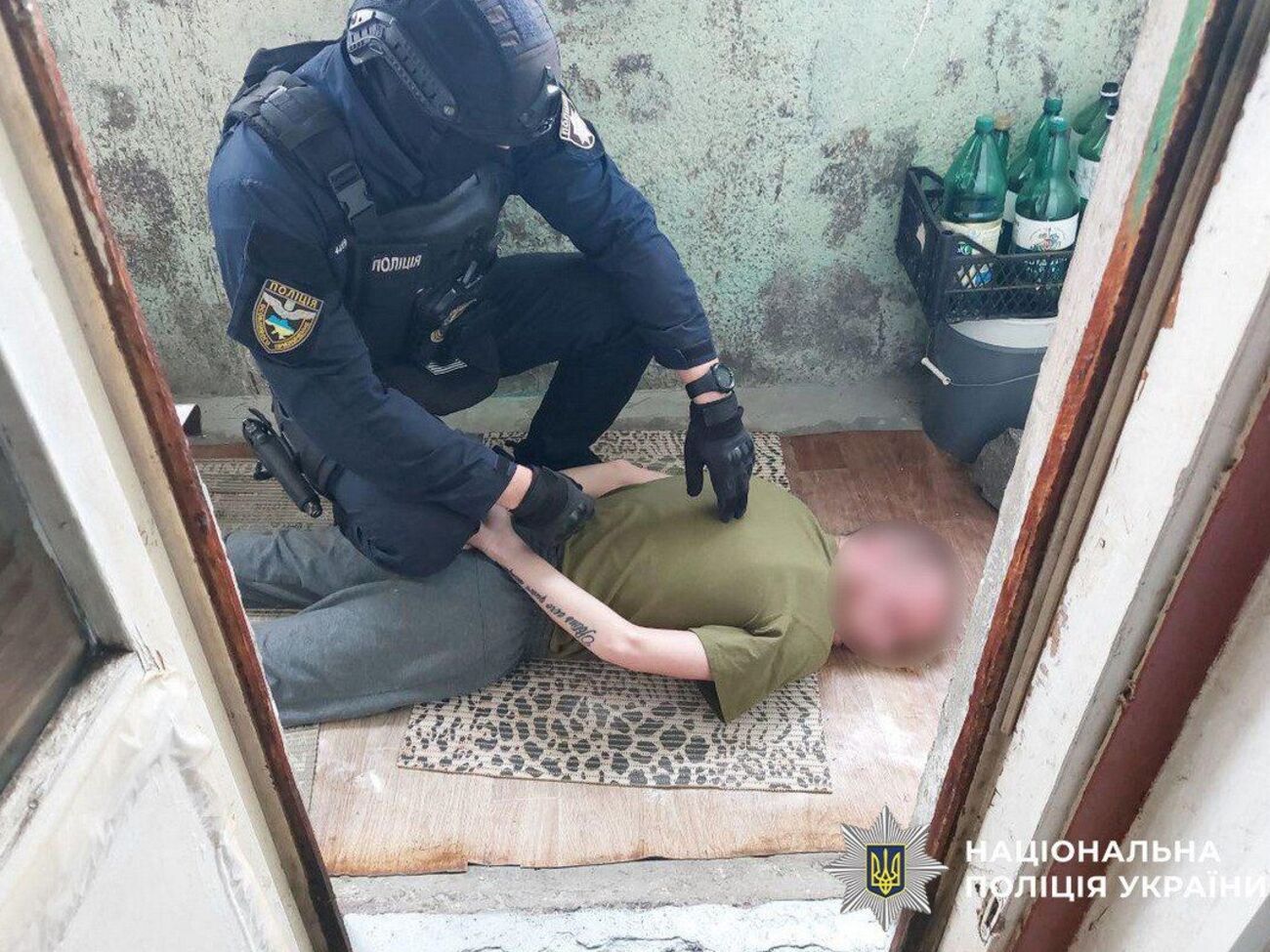 Нацполиция показала кадры с проведения спецоперации