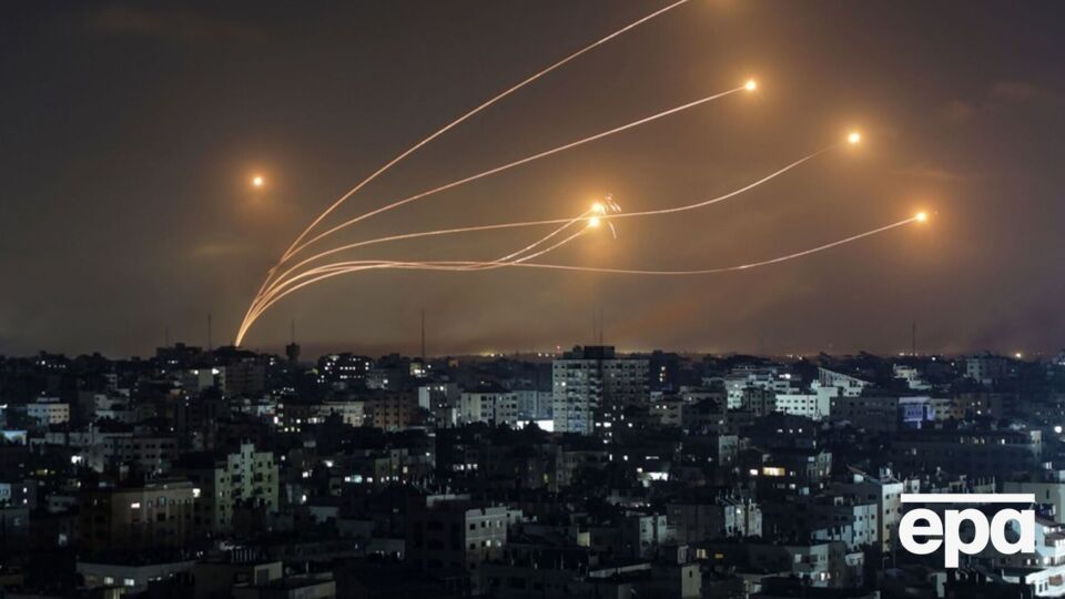 На фото – кадри роботи "Залізного купола" 2023 року