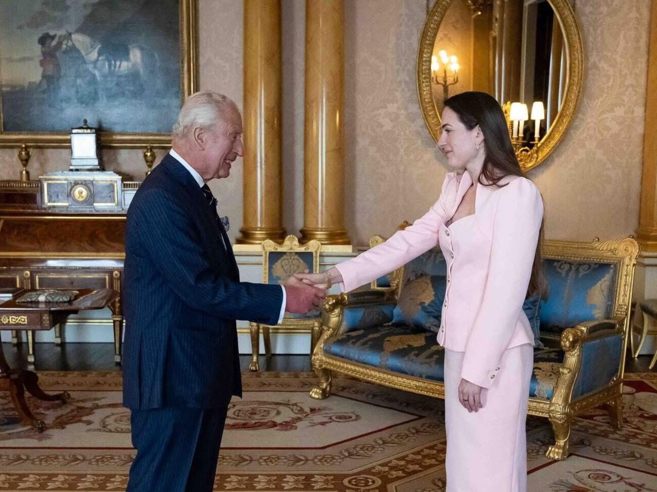 Матвийчук: Благодарна королю Чарльзу за возможность рассказать о человеческом измерении этой войны