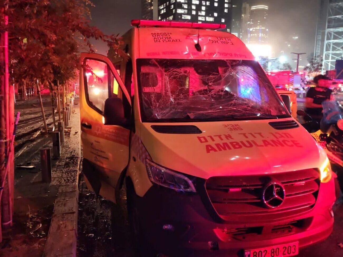 Иран несколько раз обстреливал Израиль