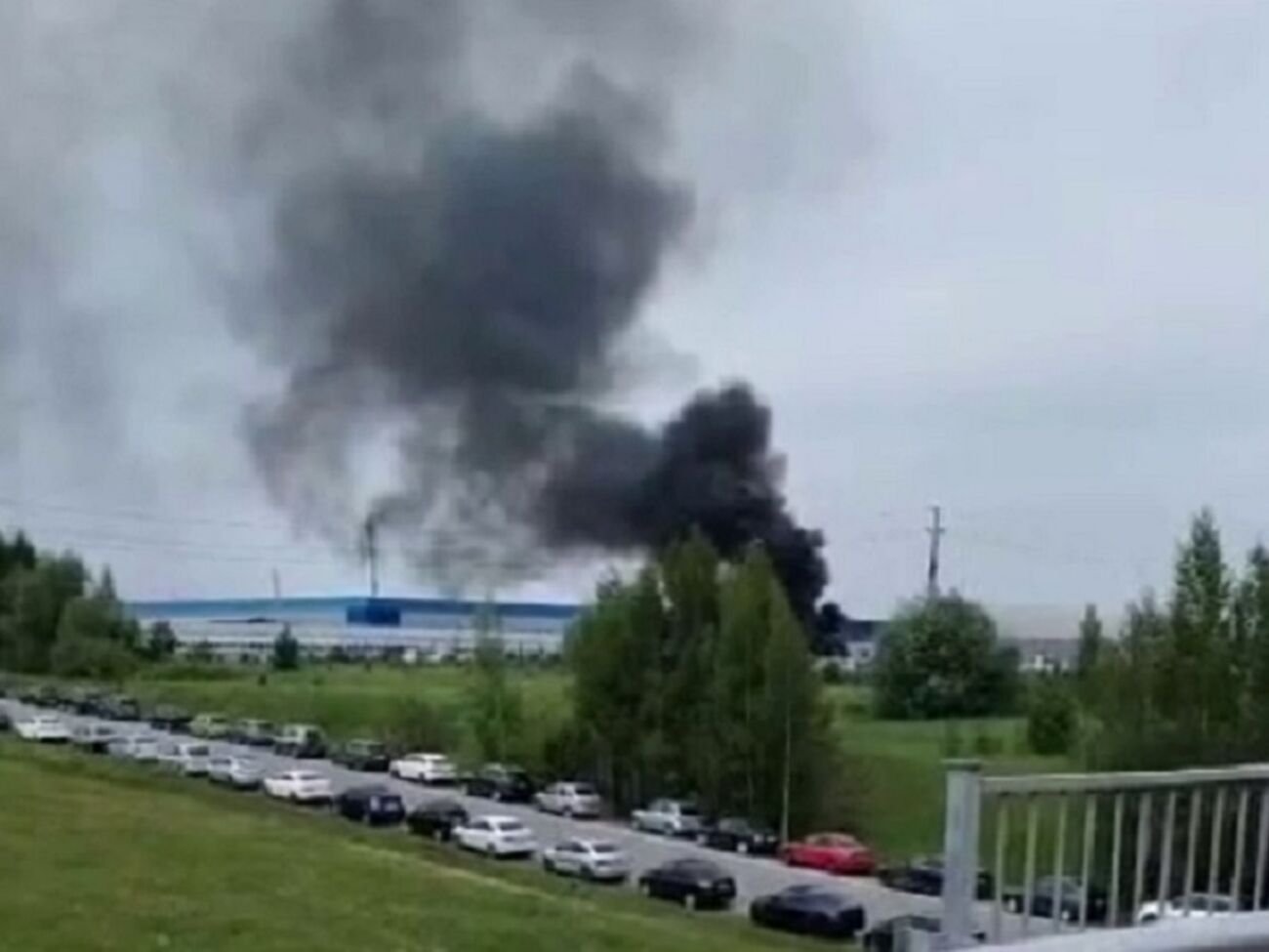 Дрони атакували район, де росіяни збирають ударні БПЛА