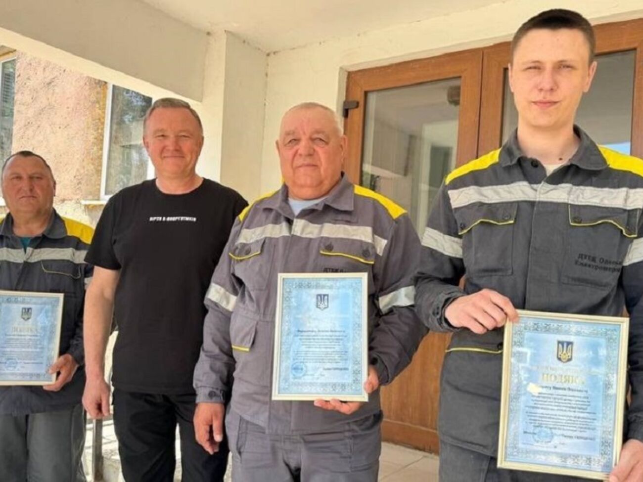 15 енергетиків дістали подяки від Міністерства енергетики України, повідомляють "ДТЕК Одеські електромережі"