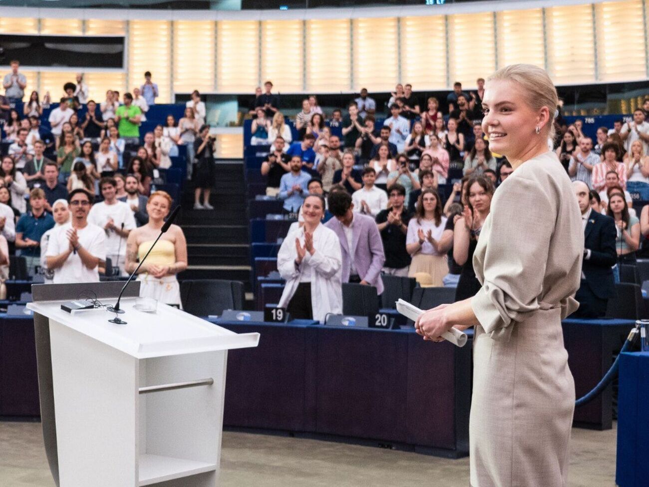 Навальная обсуждала демократию, защиту прав человека и свободы слова