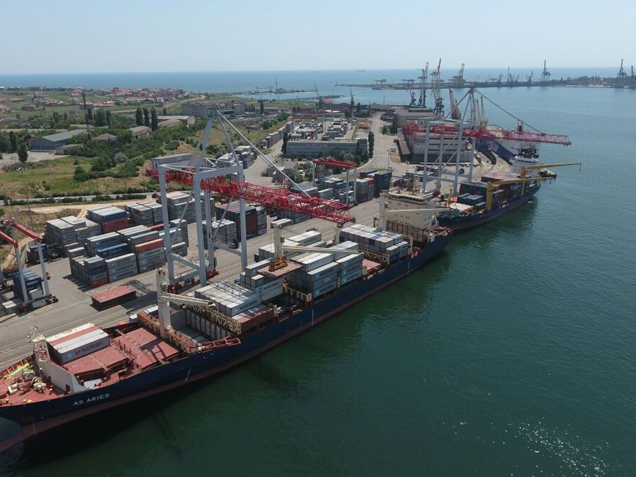 The Chornomorskyi Rybnyi Port LLC is one of Ukraine's main container shipping hubs