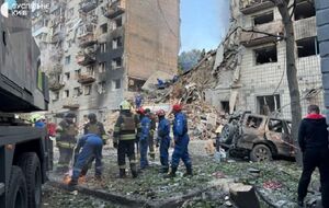 У Солом'янському районі Києва зруйновано під'їзд будинку