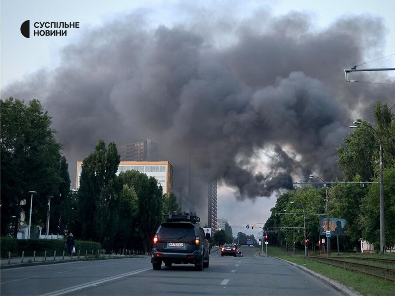 У ніч на 17 червня росіяни запустили по Києву й околицях 175 дронів, понад 14 крилатих ракет і щонайменше дві балістичні ракети