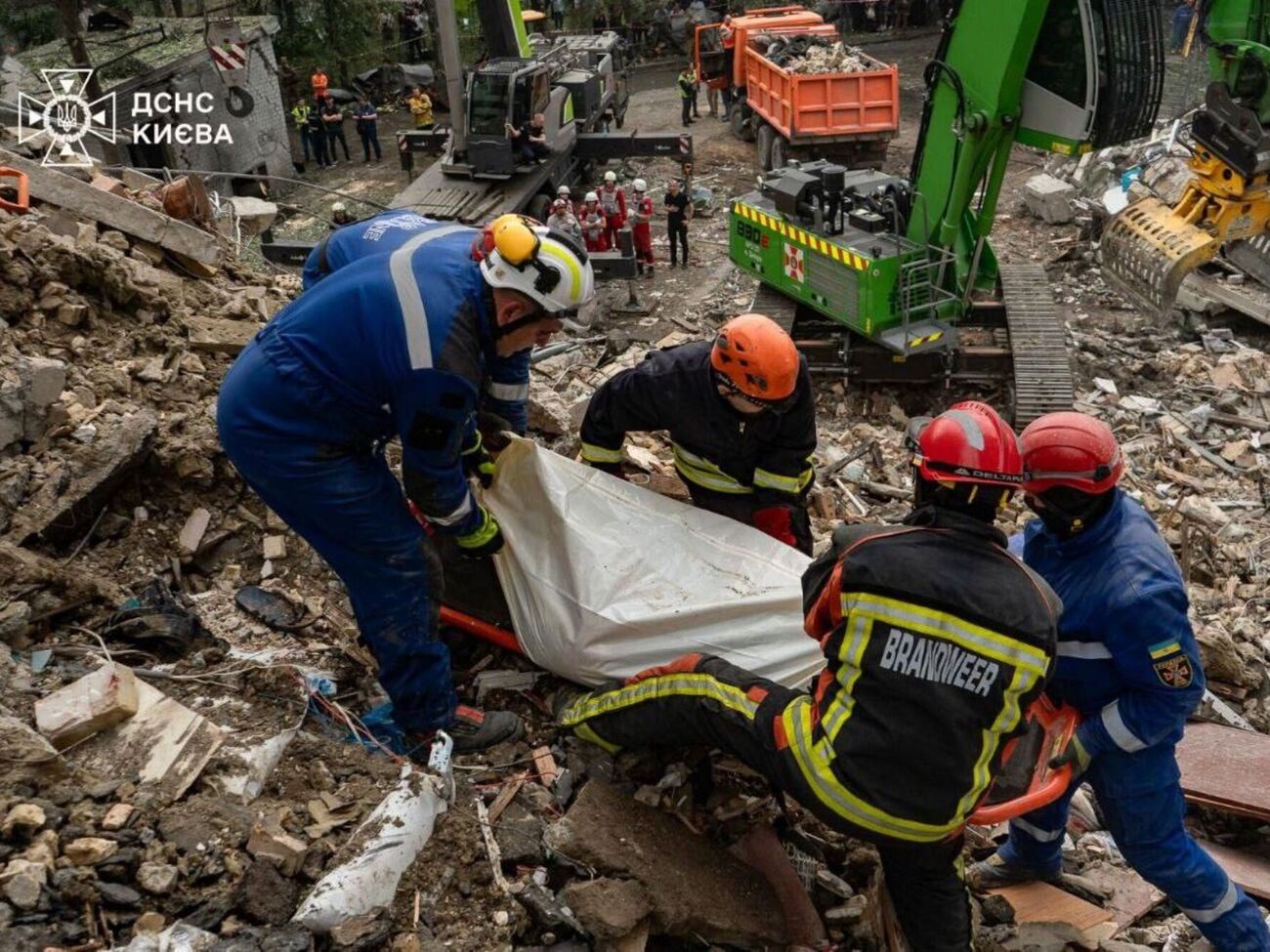 В Киеве подтверждены 13 погибших