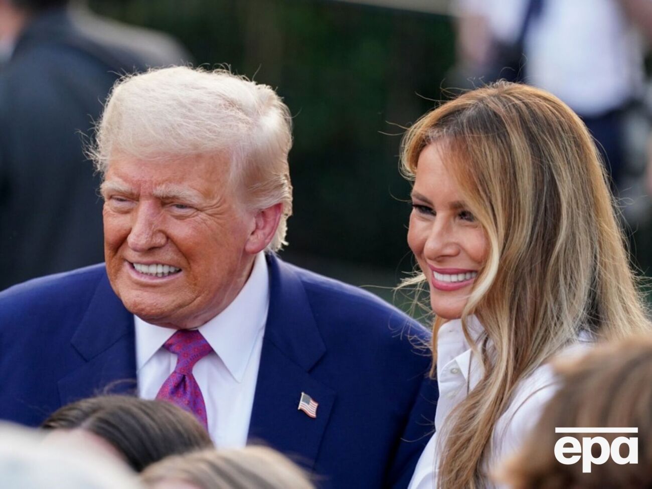 За время второй каденции Трампа его жена лишь несколько раз появлялась на публике