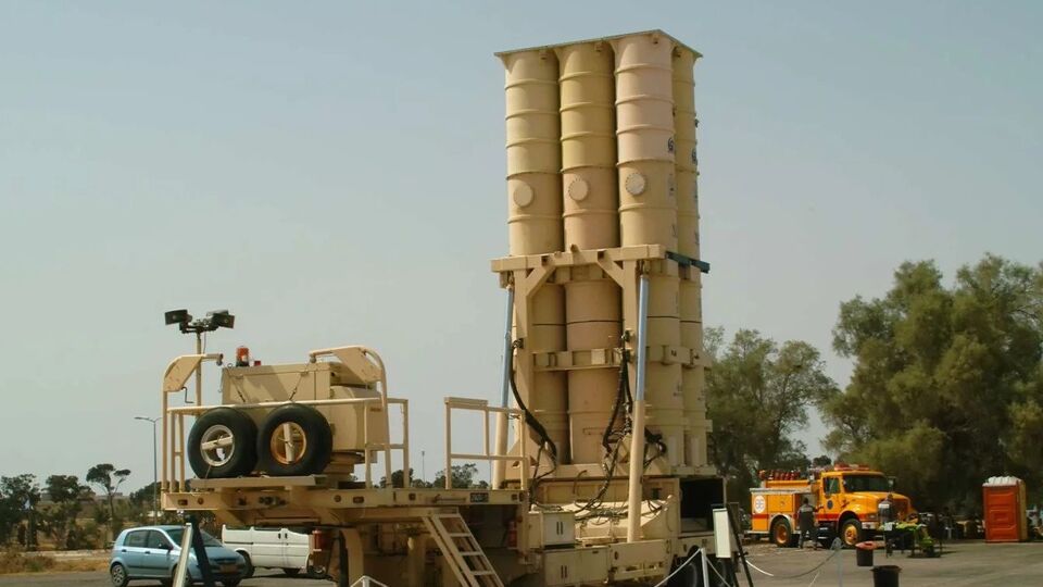 Arrow 2 знищують іранські ракети біля кордонів з Ізраїлем