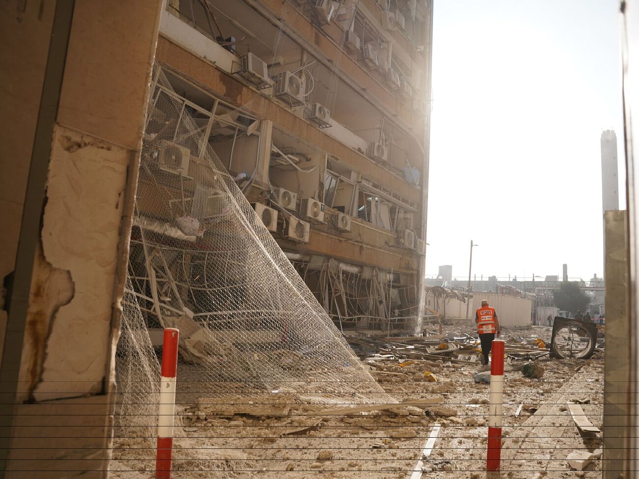 В больнице сообщили, что удар был в старое здание хирургического отделения