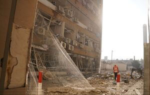 В больнице сообщили, что удар был в старое здание хирургического отделения