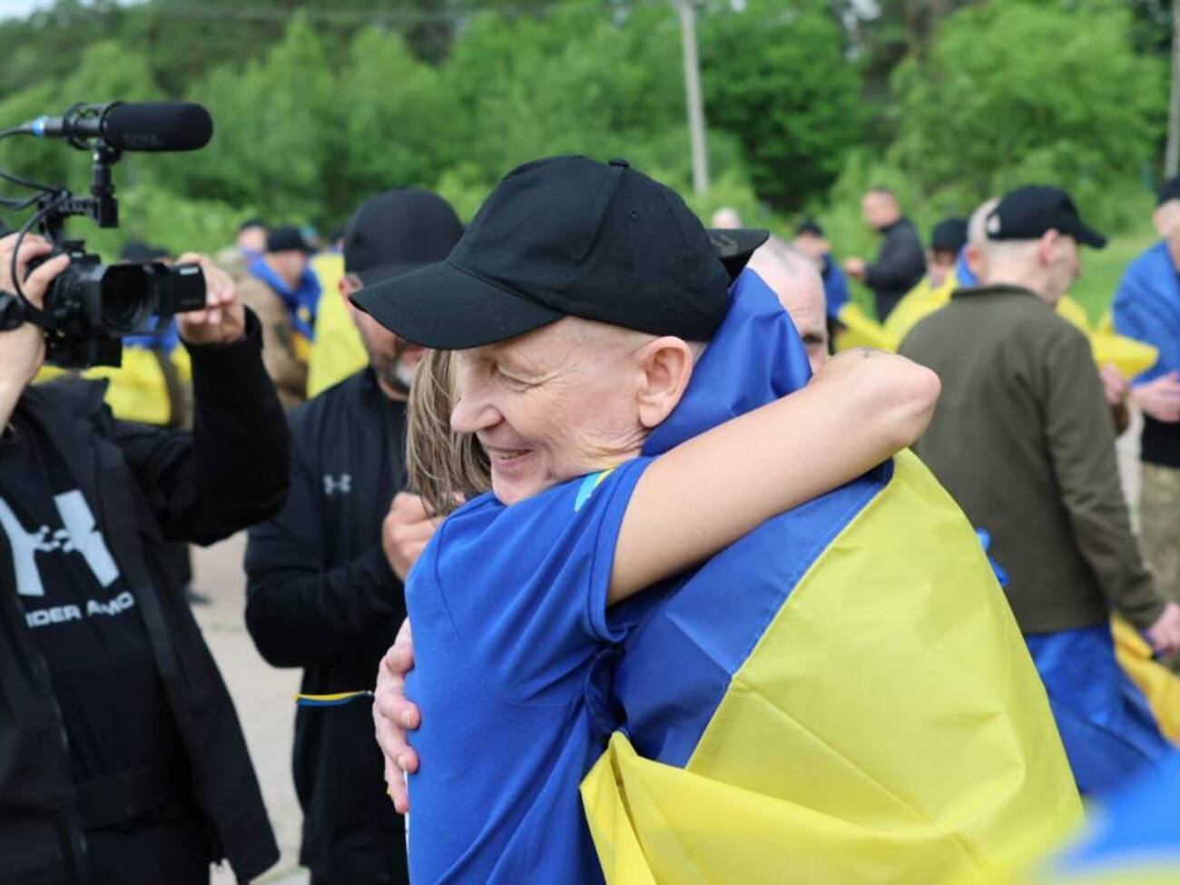 Еще одна группа пленных вернулась в Украину