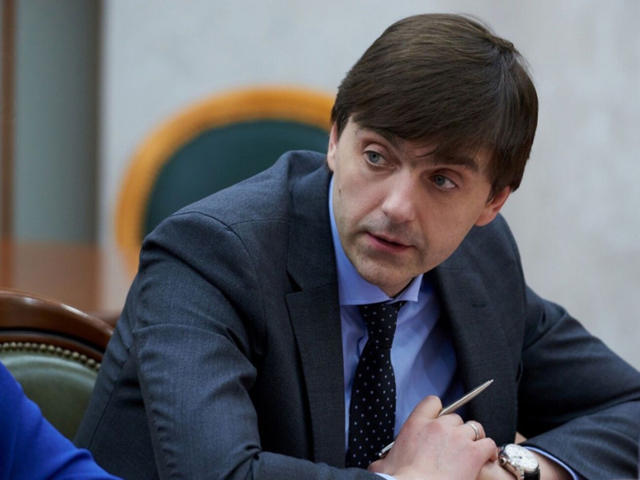 Кравцов зробив помилку у привітанні