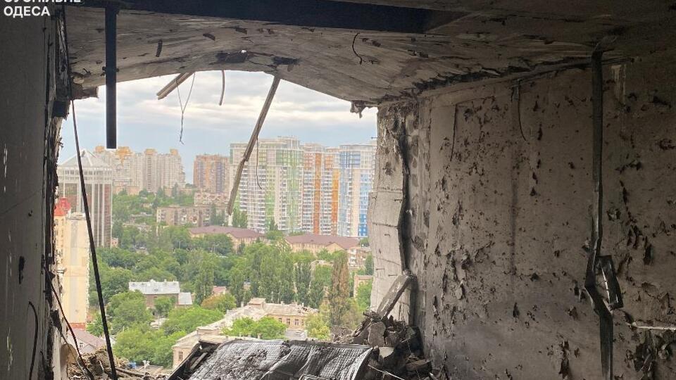 РФ нанесла удар, в частности, по жилым домам
