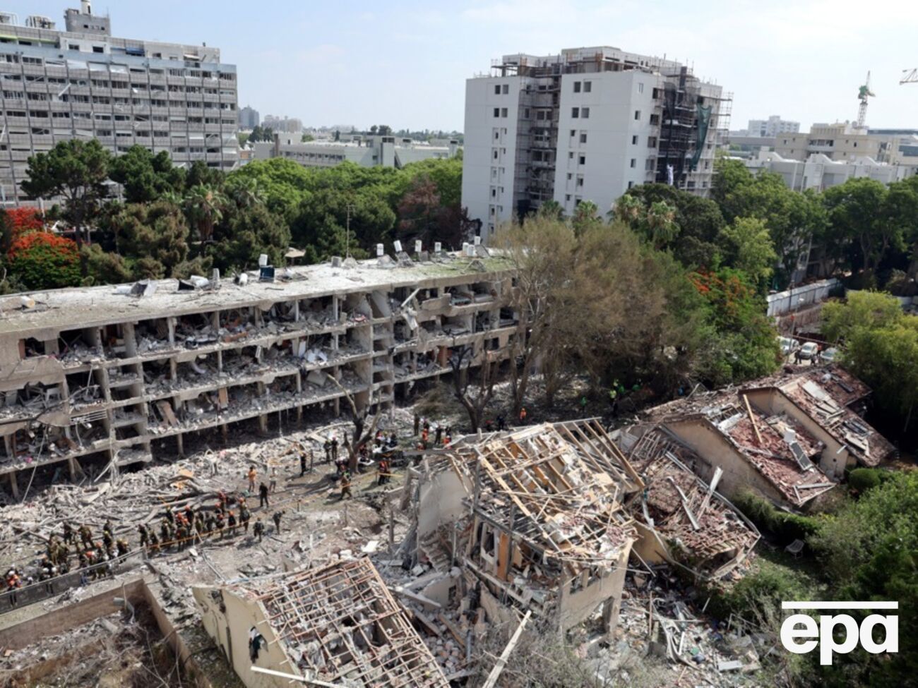 Иран атаковал Израиль утром 22 июня