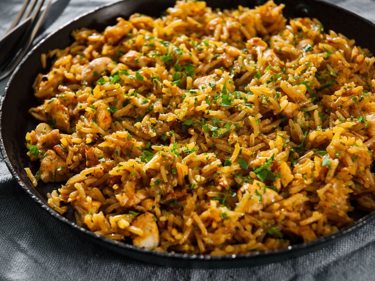 Для блюда понадобится рис басмати