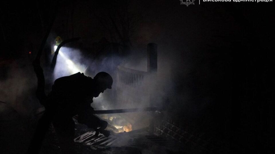 Также в результате обстрела возник пожар в одном из домов в Запорожье