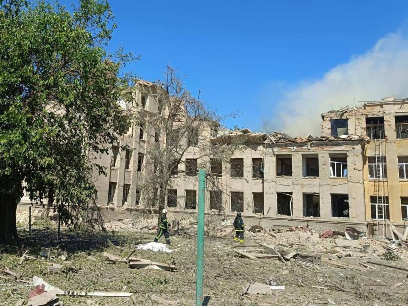 Прокуратура начала расследование по факту удара по лицею