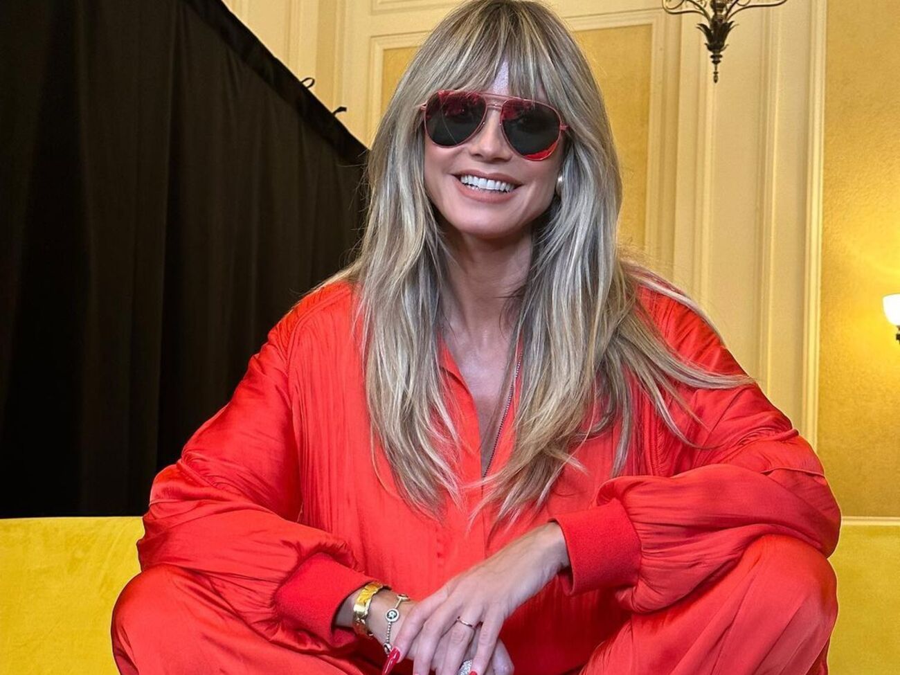 Клум усе життя працює моделлю