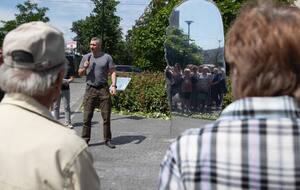 Первыми решительность проявили именно те, кто присоединился к рядам теробороны, сказал Кличко