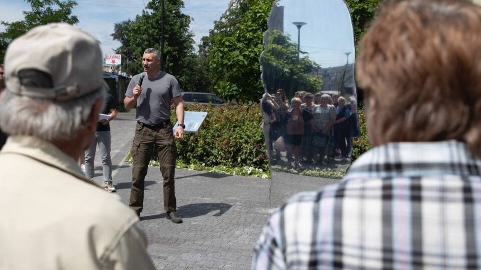 Первыми решительность проявили именно те, кто присоединился к рядам теробороны, сказал Кличко