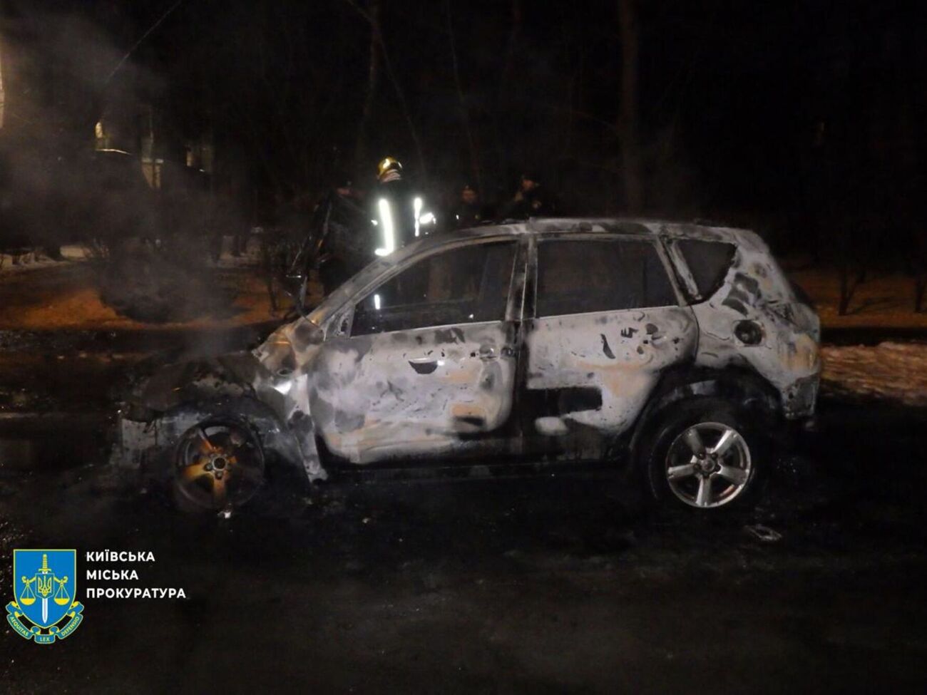 Чоловіка підозрюють у підпалі трьох автомобілів у Дніпровському районі
