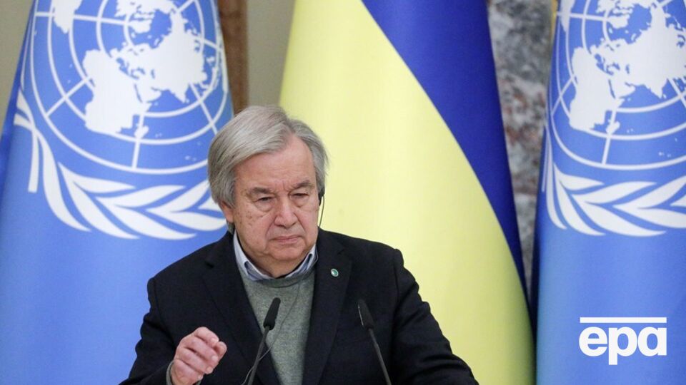 Гутерриш "глубоко озабочен" ситуацией с украинскими детьми