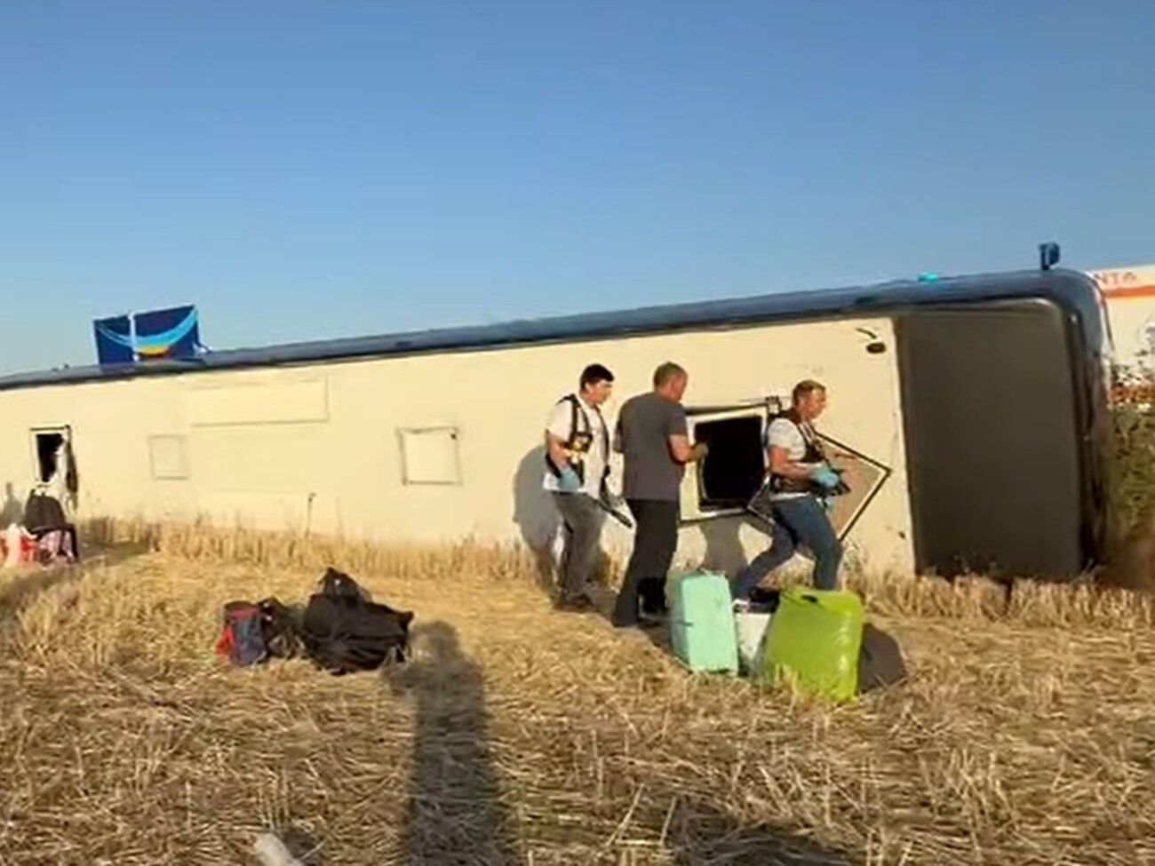 По данным спасателей, в результате аварии никто не погиб