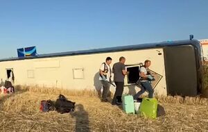 За даними рятувальників, унаслідок аварії ніхто не загинув