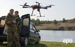 Українські розвідники запустили дрони по об'єкту в РФ