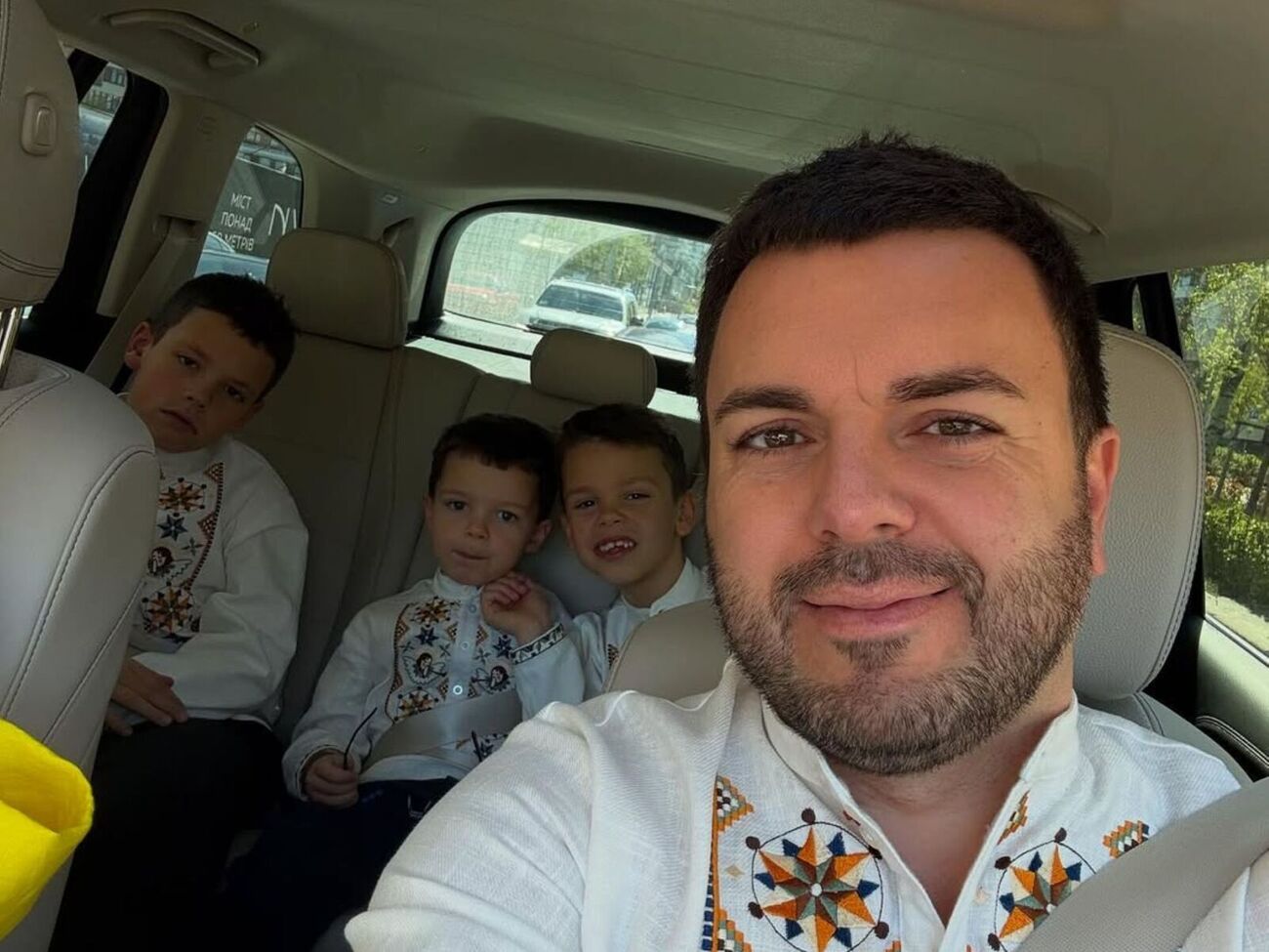 Решетник с женой воспитывает троих сыновей