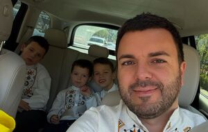 Решетник с женой воспитывает троих сыновей