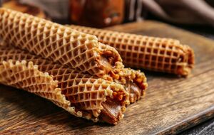 Вафельные трубочки вкусные даже без начинки