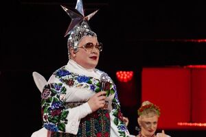 Сердючка не отказалась от русскоязычного репертуара на концерте в Одессе