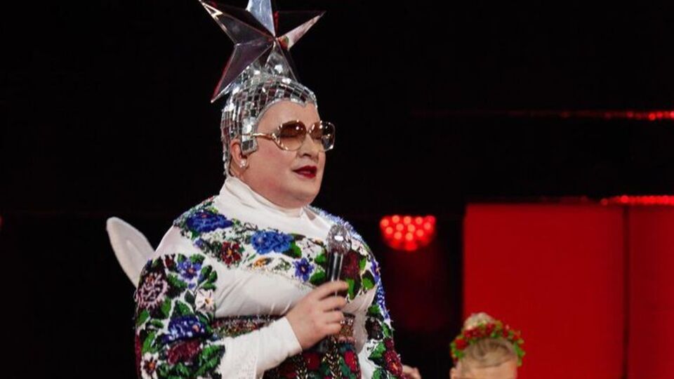 Сердючка не отказалась от русскоязычного репертуара на концерте в Одессе