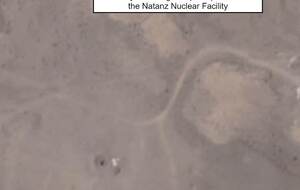 Возле объекта в Нетензе спутниковые снимки зафиксировали грузовик и палатки, пишет ISW