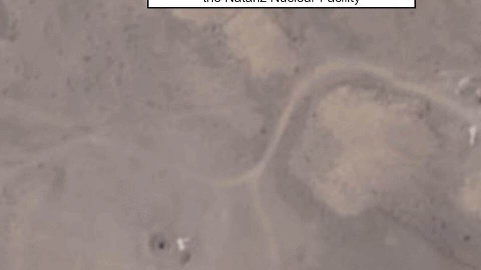 Возле объекта в Нетензе спутниковые снимки зафиксировали грузовик и палатки, пишет ISW