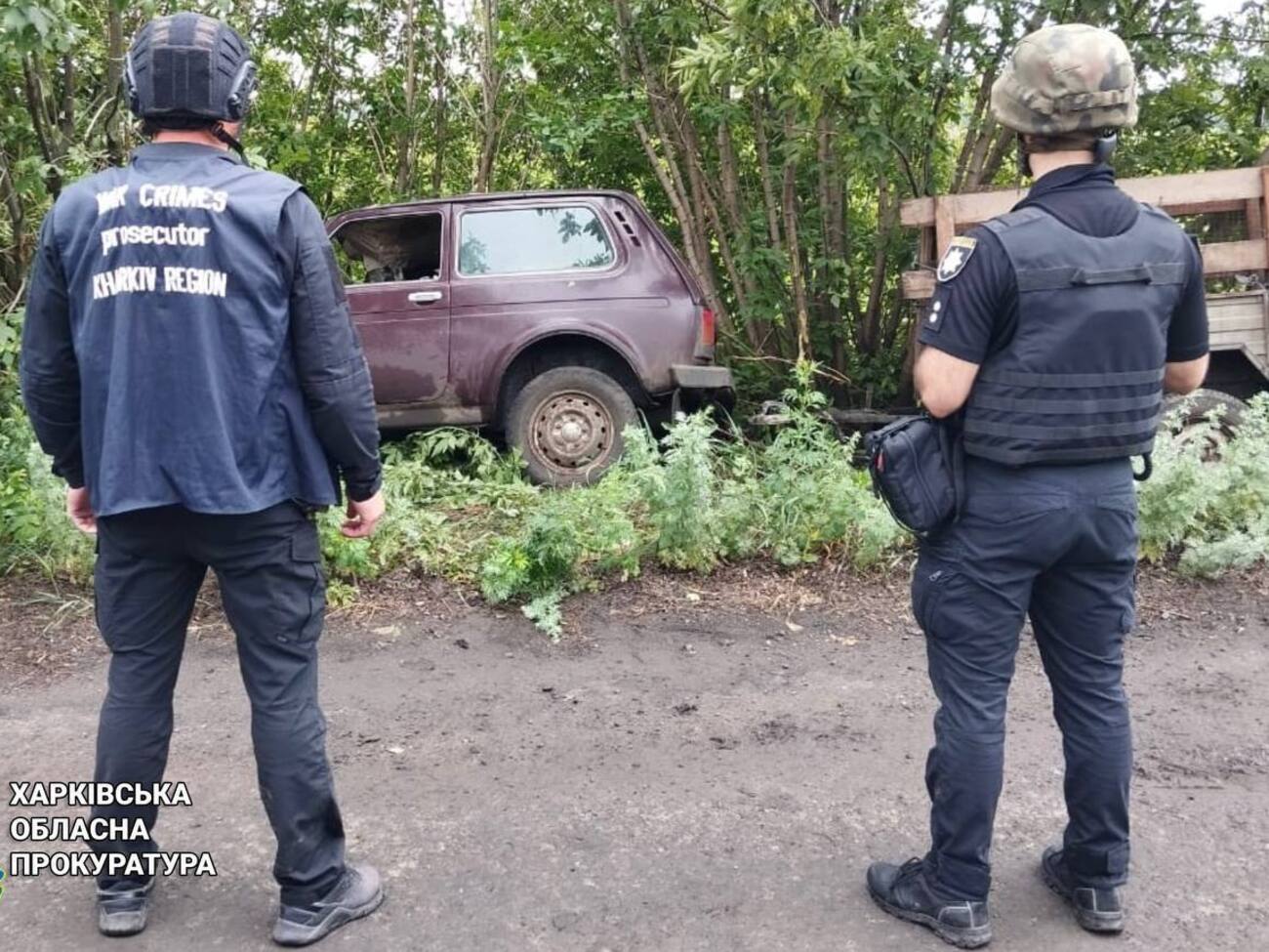 Атакованный автомобиль был с прицепом