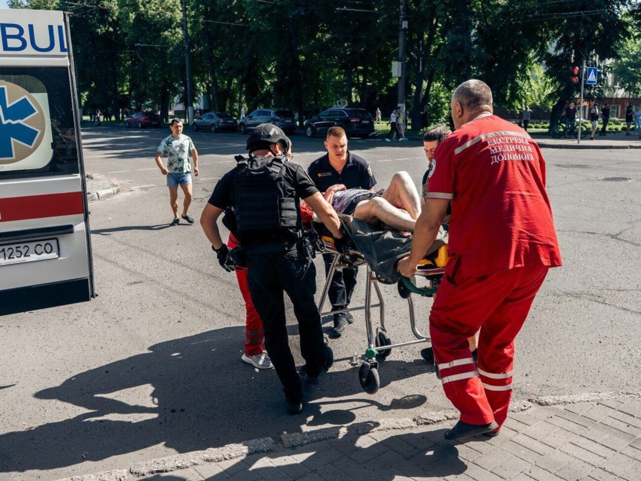 Восемь человек – в тяжелом состоянии