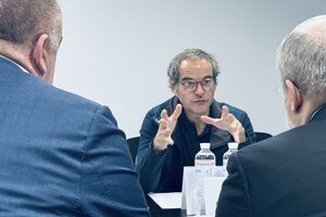 Во время полномасштабной войны в Украине Гросси приехал в Киев уже 12-й раз