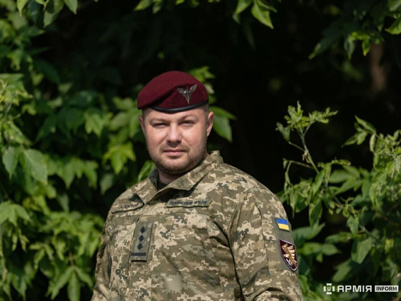 Апостол брав участь у боях, зокрема в Донецькій, Миколаївській, Харківській і Курській областях